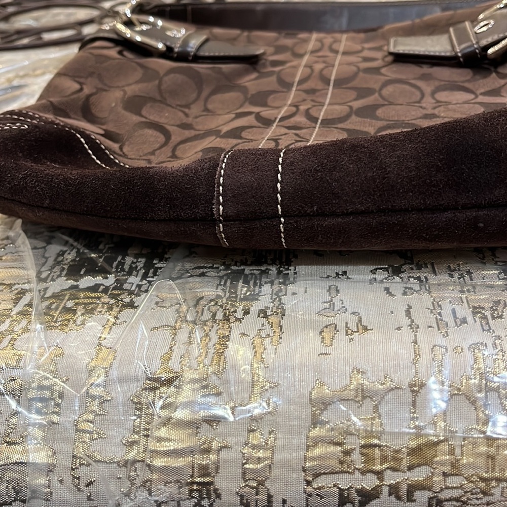 Coach crossbody and wallet bundle authentic W’s Brown - Picture 4 of 15